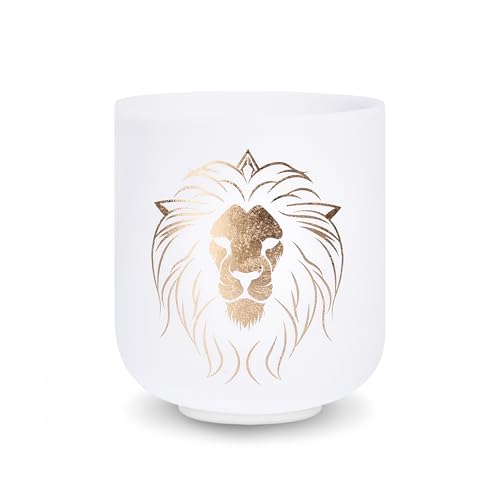 TOPFUND Zodiac Chakra Set of 7 Crystal Singing Bowls - TOPFUND Crystal Singing Bowl